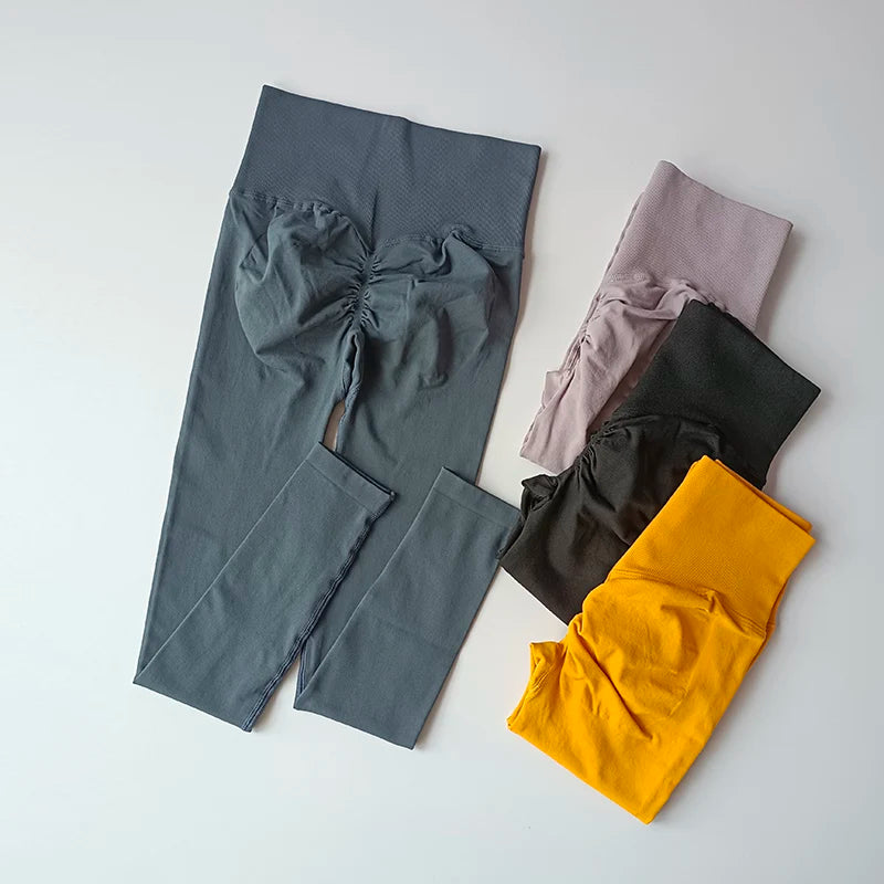 Women's high waist yoga pants - Ella fashion