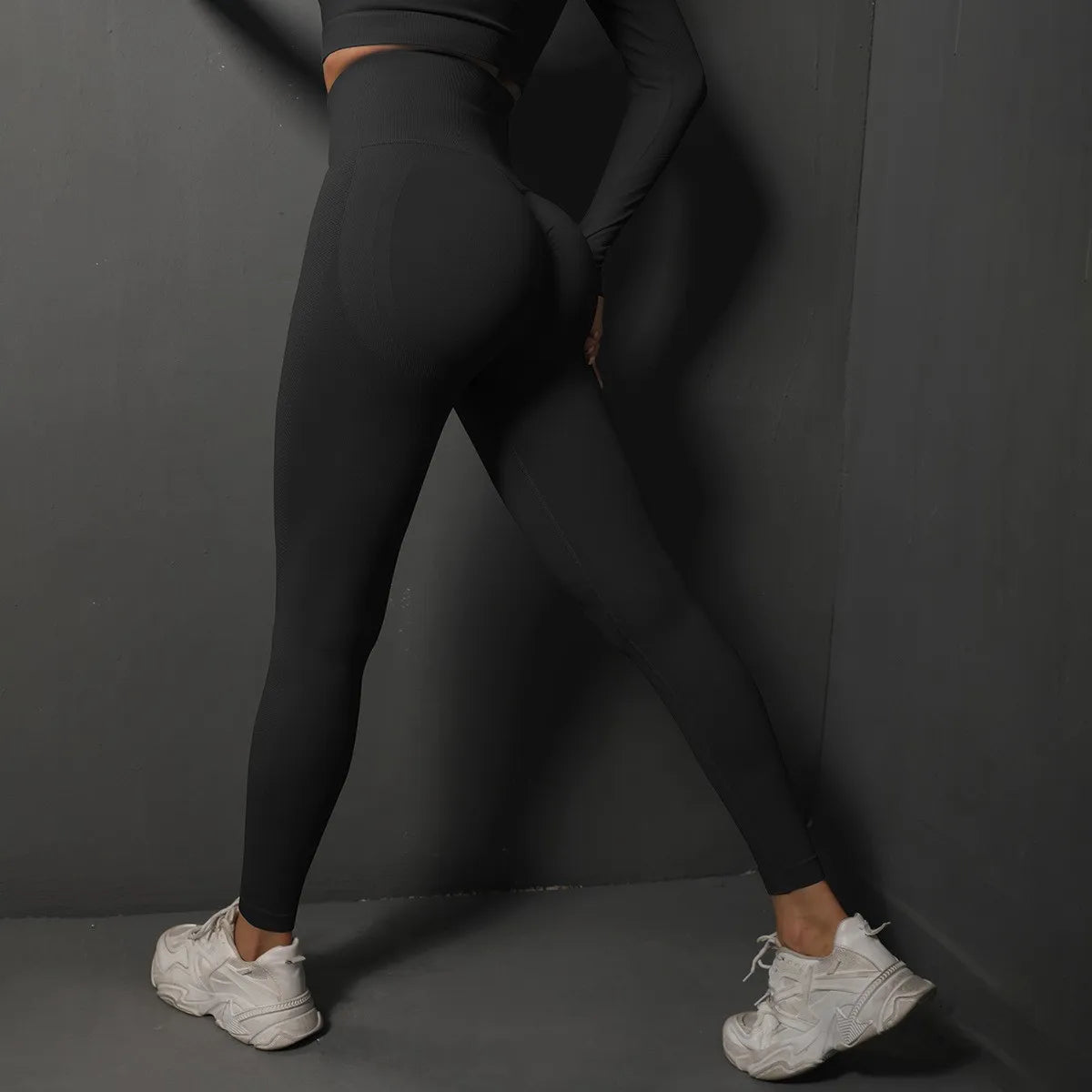Women's high waist yoga pants - Ella fashion
