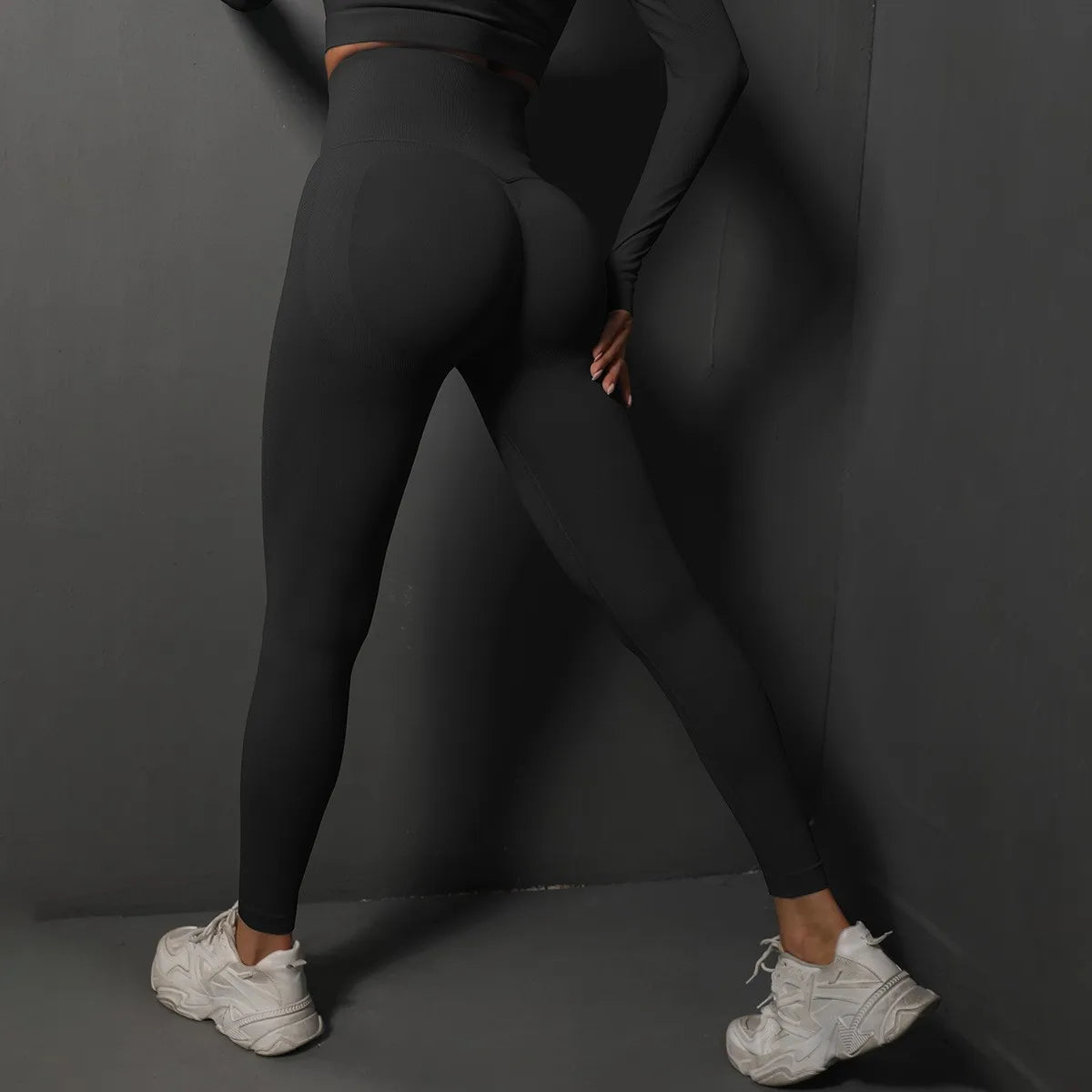 Women's high waist yoga pants - Ella fashion
