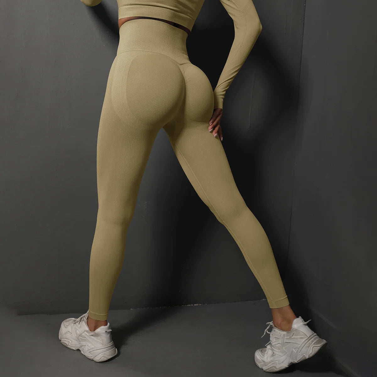 Women's high waist yoga pants - Ella fashion