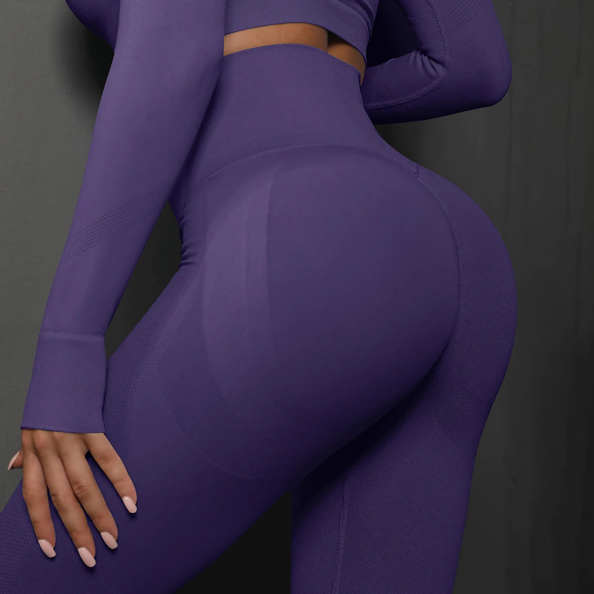 Women's high waist yoga pants - Ella fashion