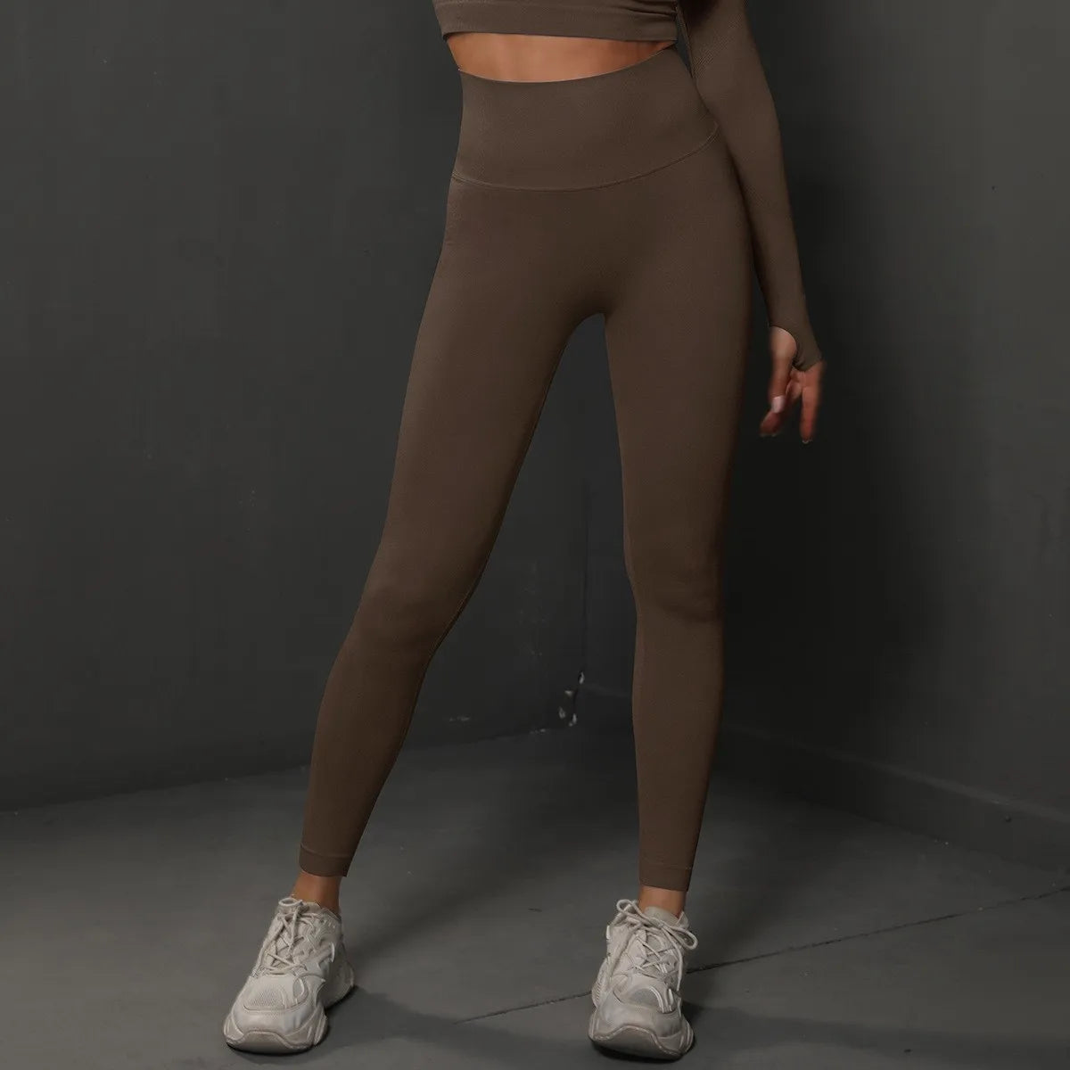 Women's high waist yoga pants - Ella fashion