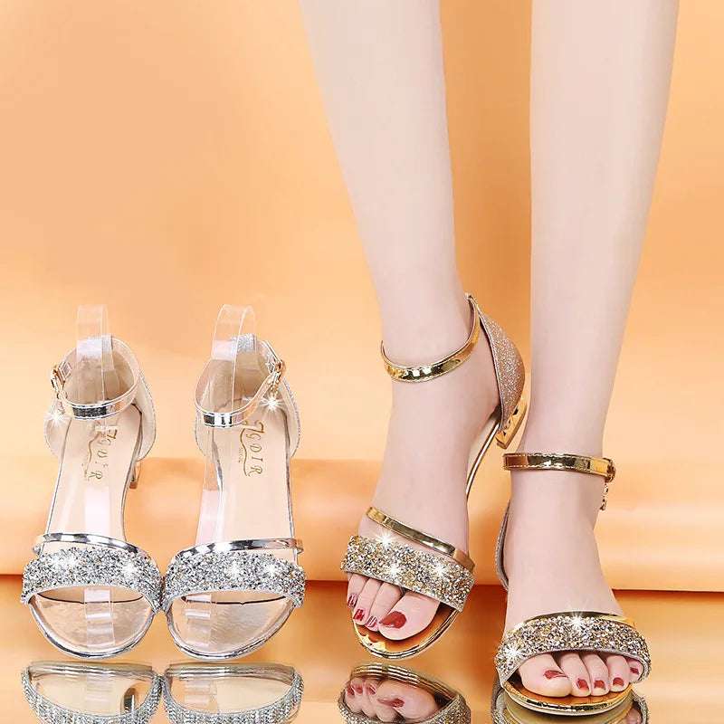 Women's low heel sandals