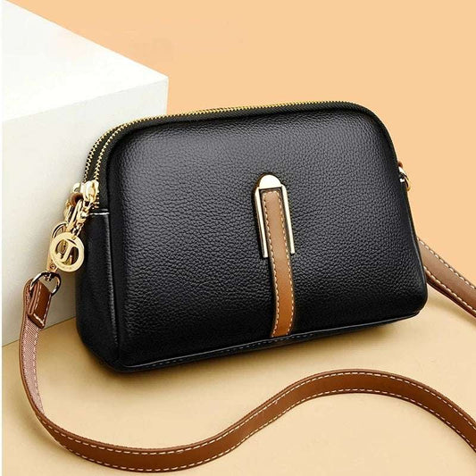 Women's shoulder bag designed from 100% leather