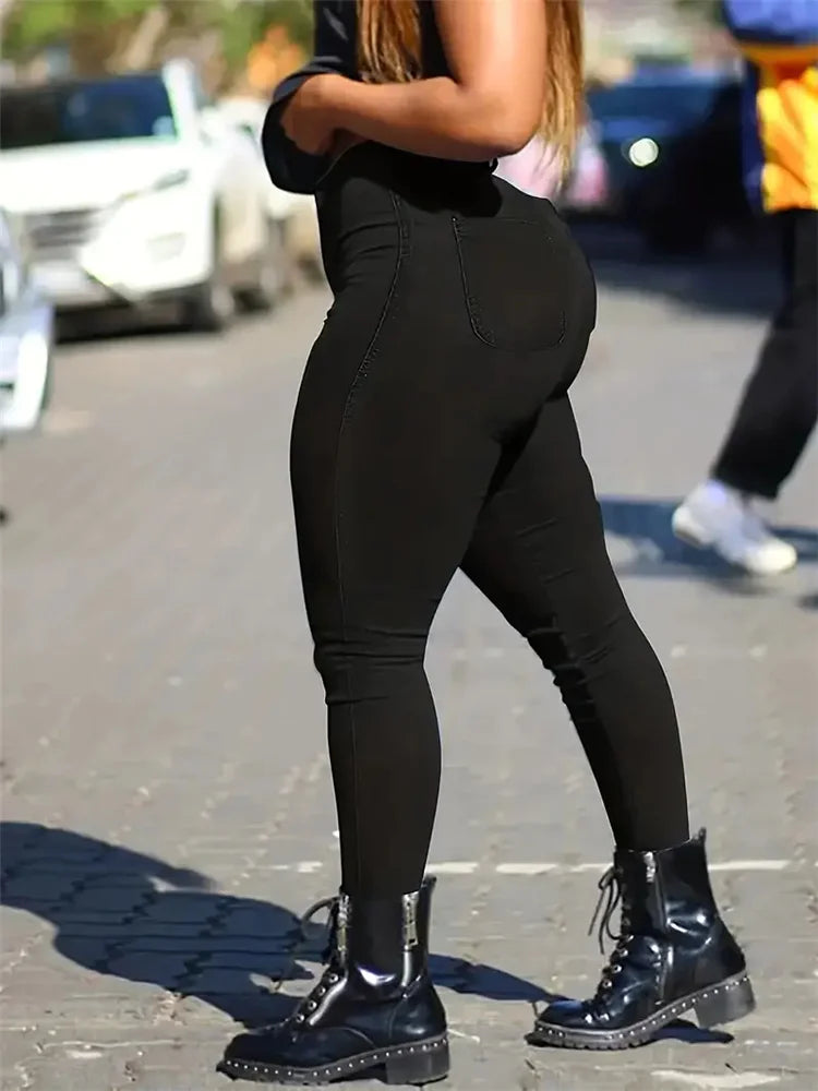Women's skinny leg jeans - Ella fashion